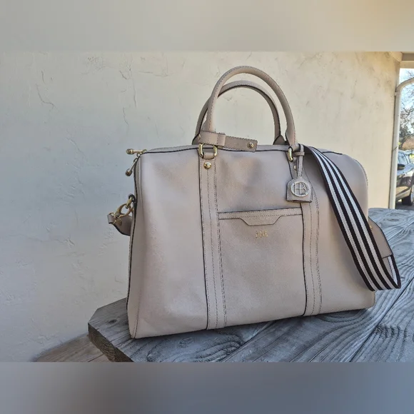 Henri Bendel West 57th Saffiano Leather Weekender - Picture 2 of 14